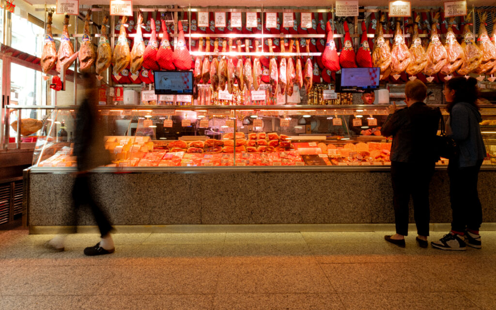 Mostrador Museo del Jamon