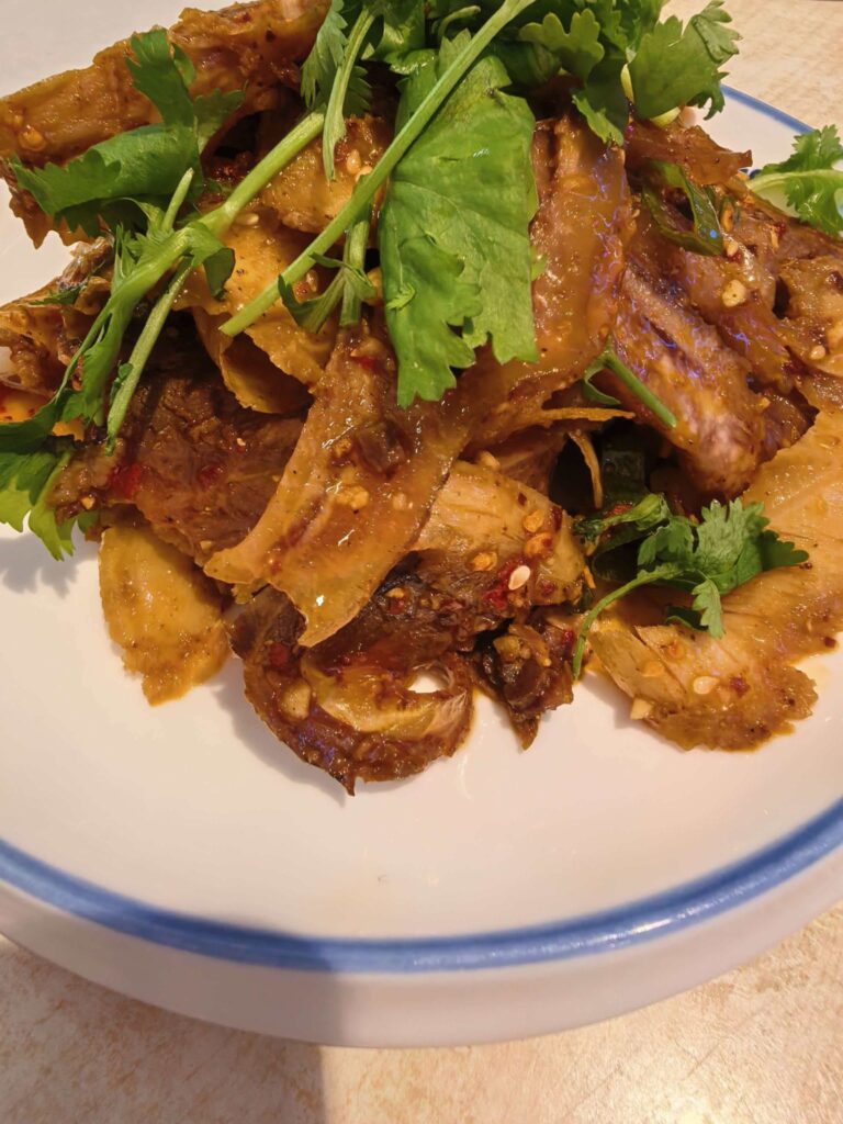Platos Restaurante Sichuan