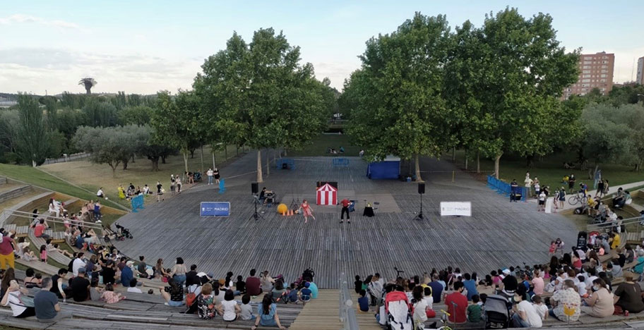 Cine de verano en Usera